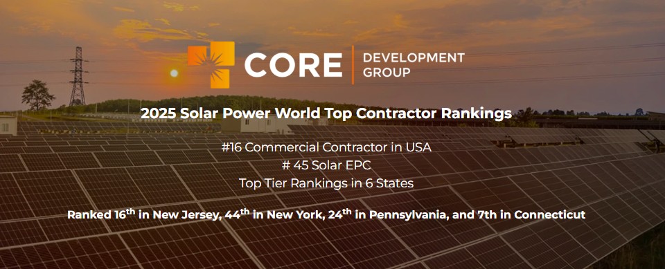 Solar Provider Group Core Development Group Earns Top Spot on 2025 Solar Contractor Award ...