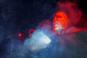 World of Smash-Hit Dark Fantasy Anime Comes to Awaji Island – ‘Attack on Titan’ × Nijigen no Mori Event Opens Tomorrow